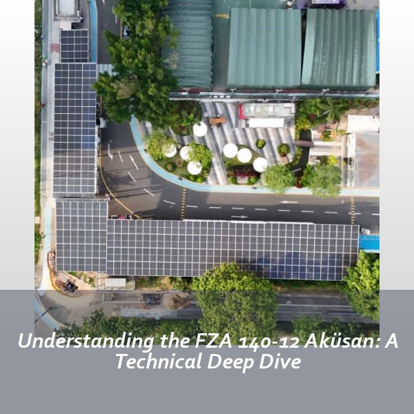 Understanding the FZA 140-12 Aküsan: A Technical Deep Dive